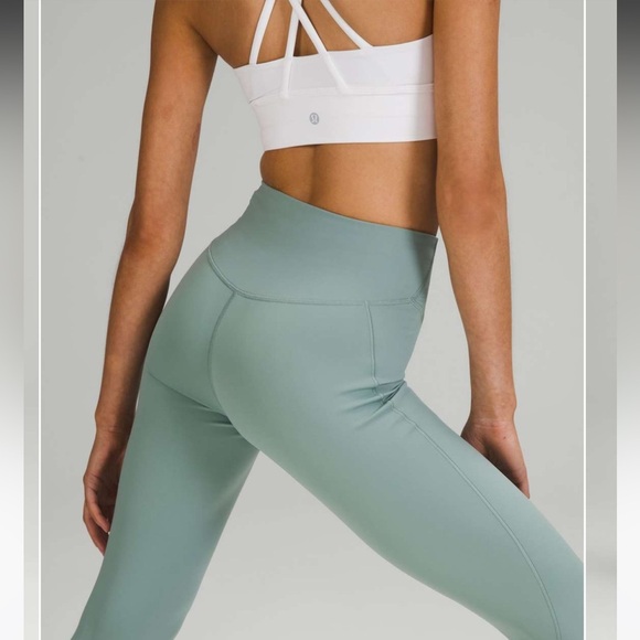 Lululemon Base Pace High-Rise Crop 23" Misty Glade (2) - Picture 3 of 11